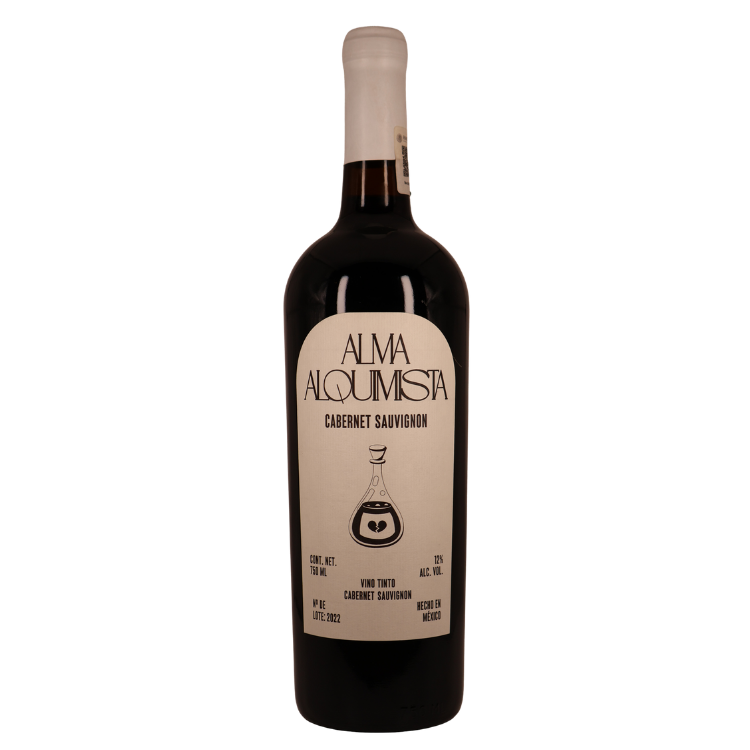 Vino Tinto Alma Alquimista Cabernet Sauvignon 2022 - Jalisco 750 ml