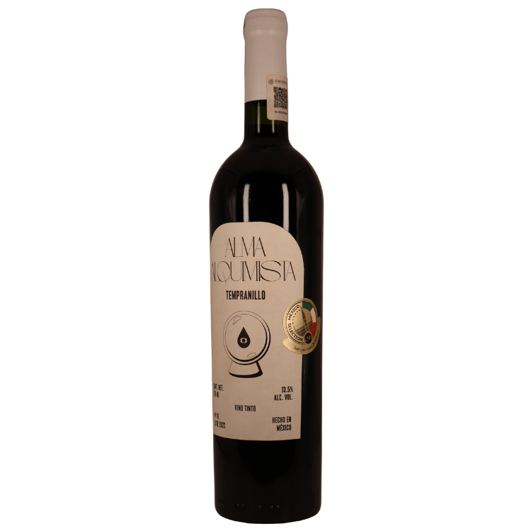 Vino Tinto Alma Alquimista Tempranillo 2022 - Amatitán, Jalisco 750 ml