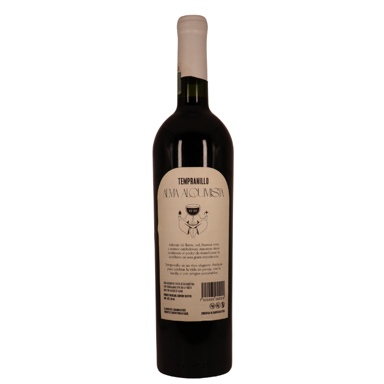 Vino Tinto Alma Alquimista Tempranillo 2022 - Amatitán, Jalisco 750 ml