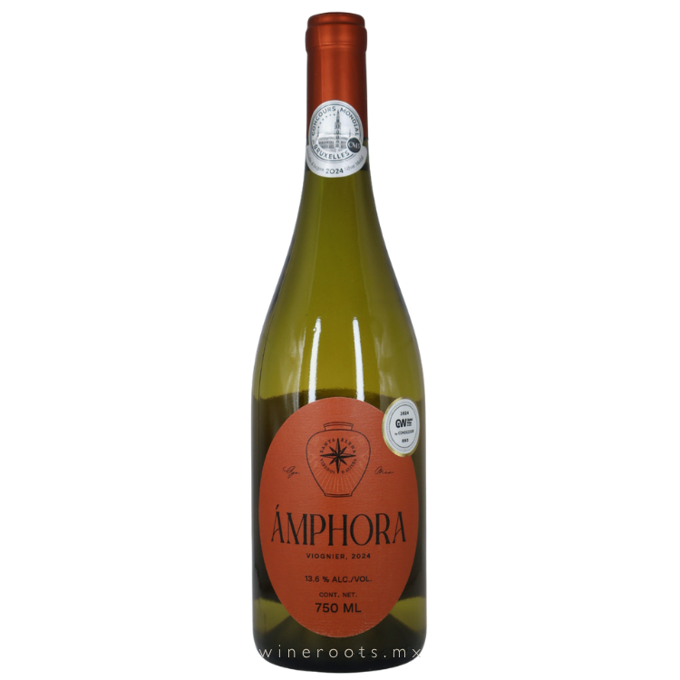 Vino Blanco Amphora Viognier | Crianza en Barro | Vinícola Santa Elena, Aguascalientes