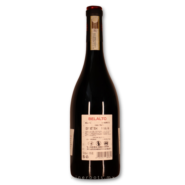 Vino Tinto Belalto Barbaresco D.O.C.G. | 750 ml