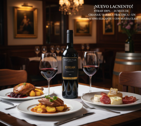 Syrah, Vino Tinto, San Vicente California | Espíritus Enológicos