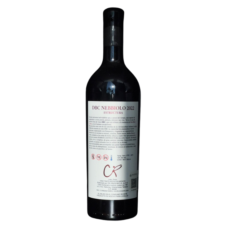 DBC Speziato, Vino Tinto, Nebbiolo | CR Vinos