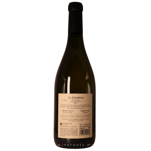 El Enemigo Chardonnay, Vino Blanco | Mendonza Argentina