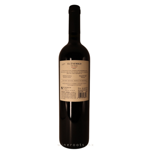El Enemigo Malbec, Vino Tinto | Mendonza Argentina