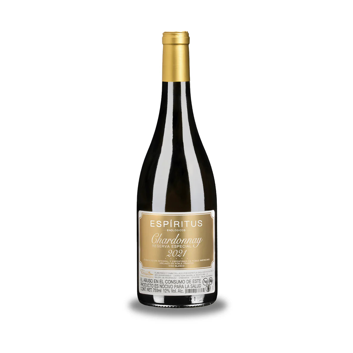 Chardonnay Reserva Especial, Vino Blanco, Valle de Guadalupe | Espíritus Enológicos