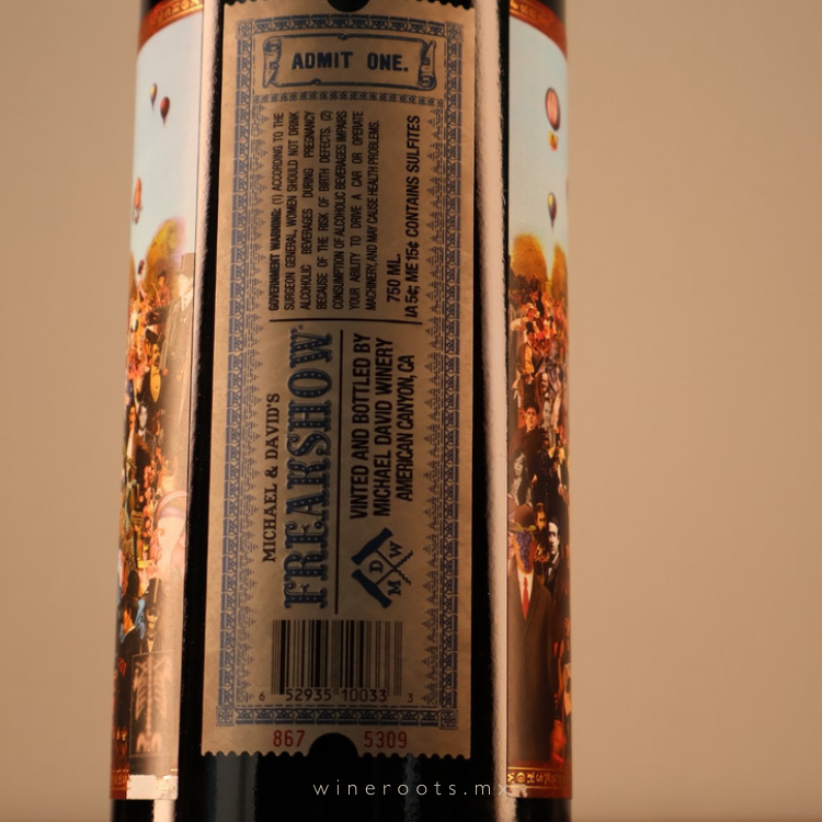 Vino Tinto Freakshow Cabernet Sauvignon | Michael David Winery | Lodi, California