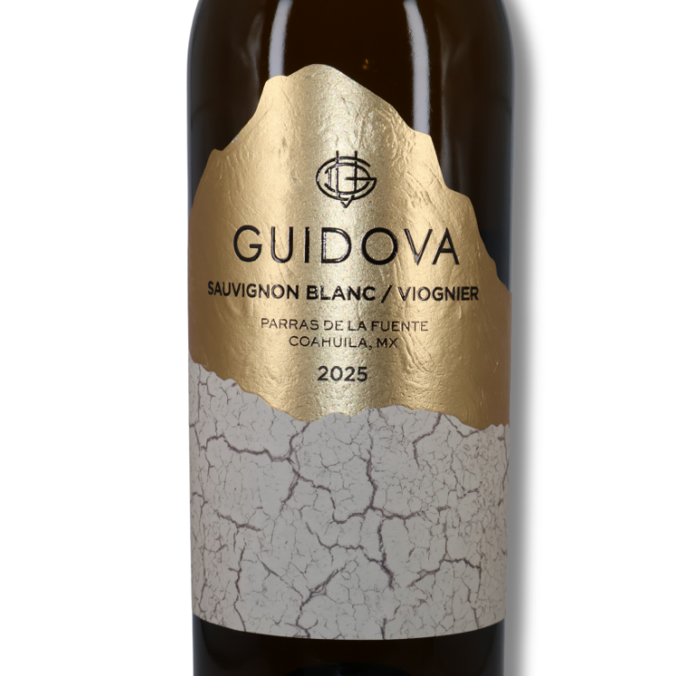Vino Blanco Guidova Sauvignon Blanc - Viognier (750 ml) | Coahuila