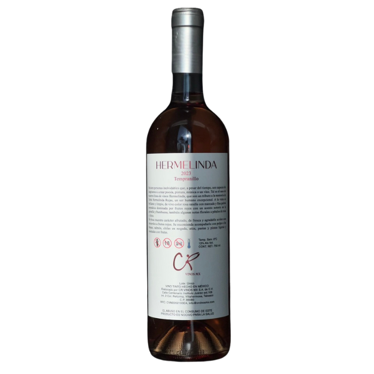 Hermelinda, Vino Rosado, Tempranillo | CR Vinos