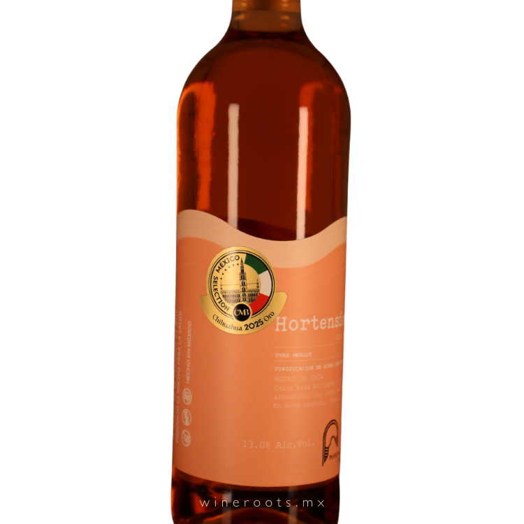Vino Rosado Hortensias y Rosas | Puertas de la Peña | Querétaro | 750 ml