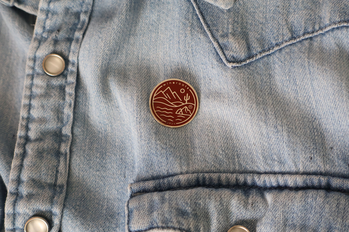 Pin Metálico Conmemorativo Wineroots - Edición Especial Reforestamos México 5 cm