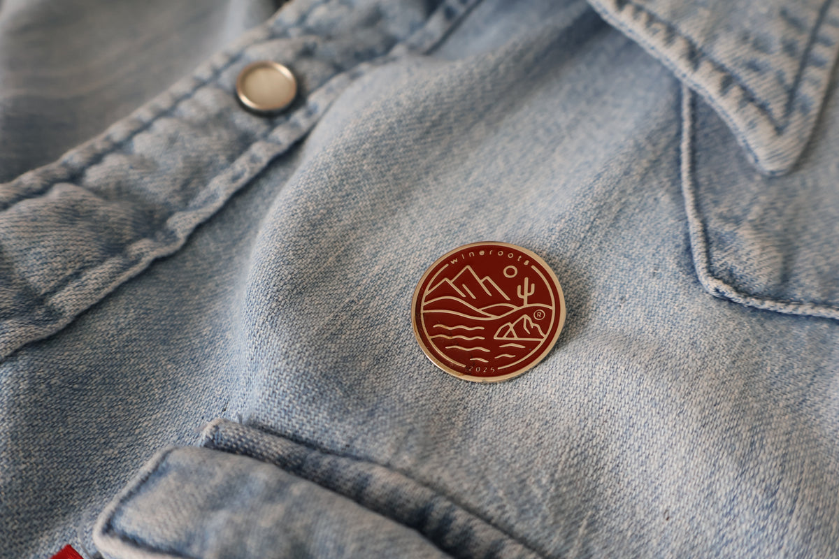 Pin Metálico Conmemorativo Wineroots - Edición Especial Reforestamos México 5 cm