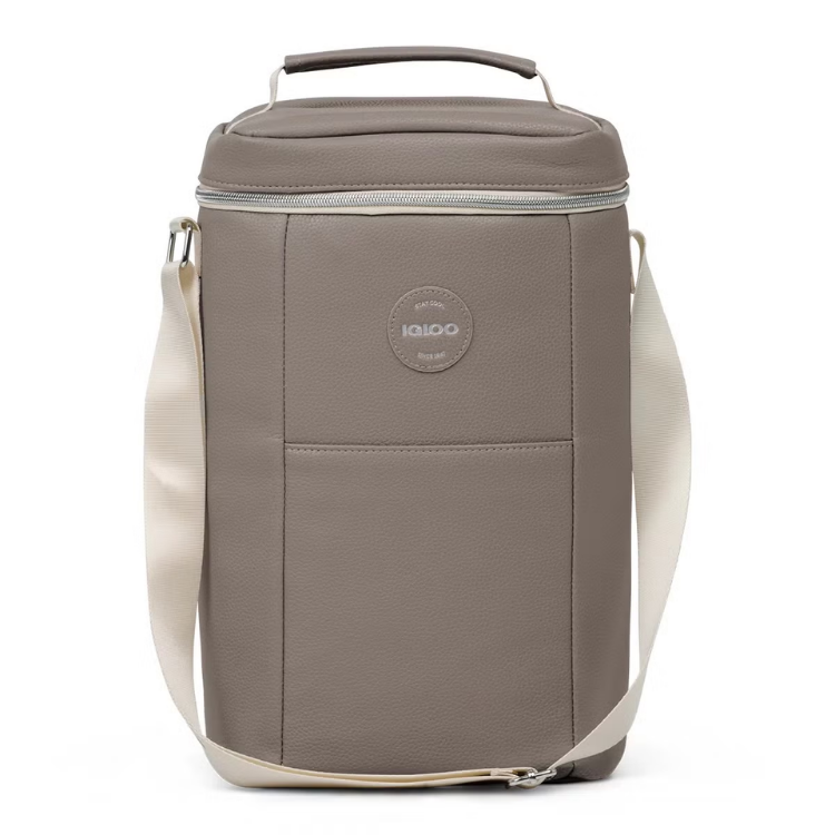 Bolsa Térmica para Vino Igloo Luxe | Portabotellas de Piel Vegana