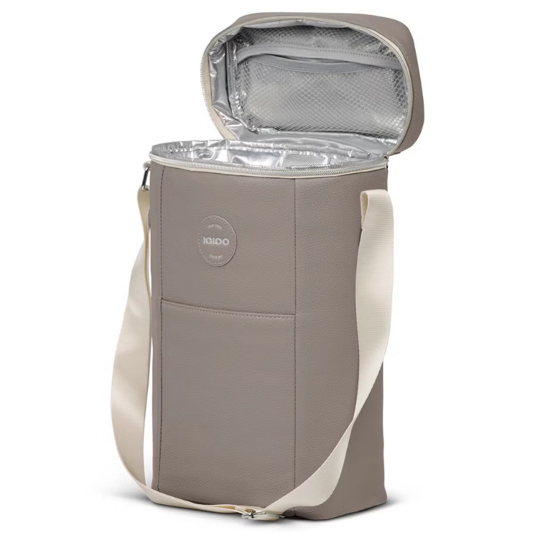 Bolsa Térmica para Vino Igloo Luxe | Portabotellas de Piel Vegana