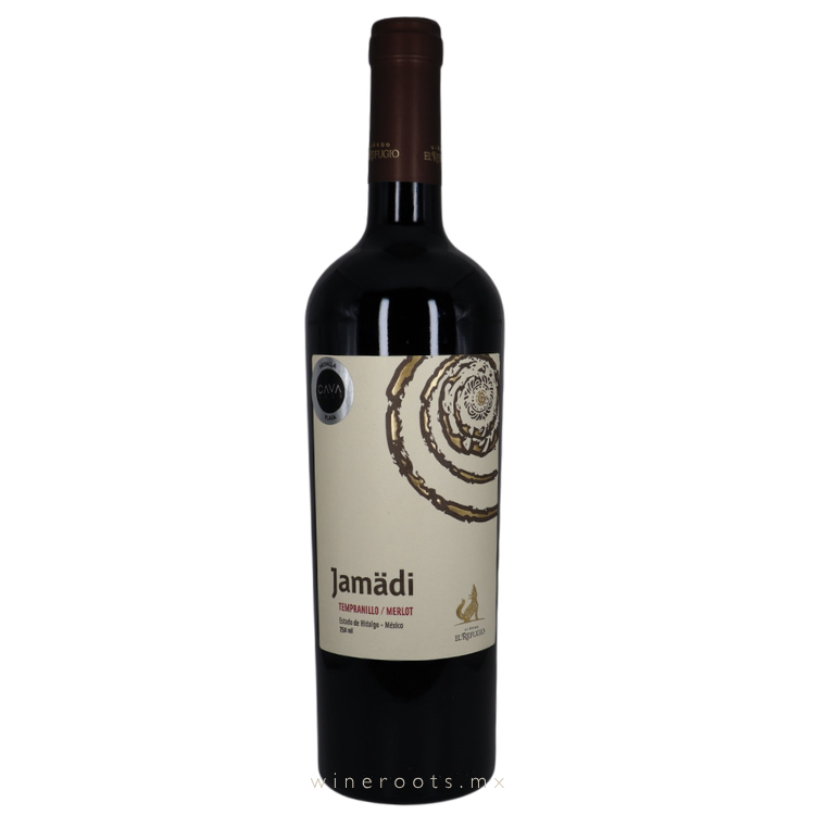 Vino Tinto Jamädi Tempranillo - Merlot | Viñedo El Refugio, Hidalgo, México