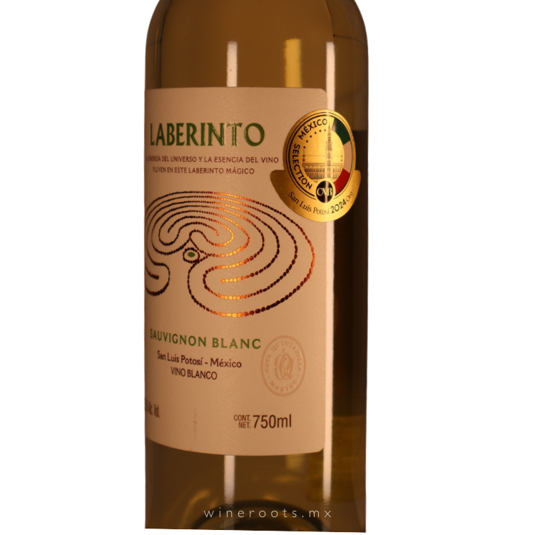 Vino Blanco Laberinto Sauvignon Blanc | Cava Quintanilla | San Luis Potosí