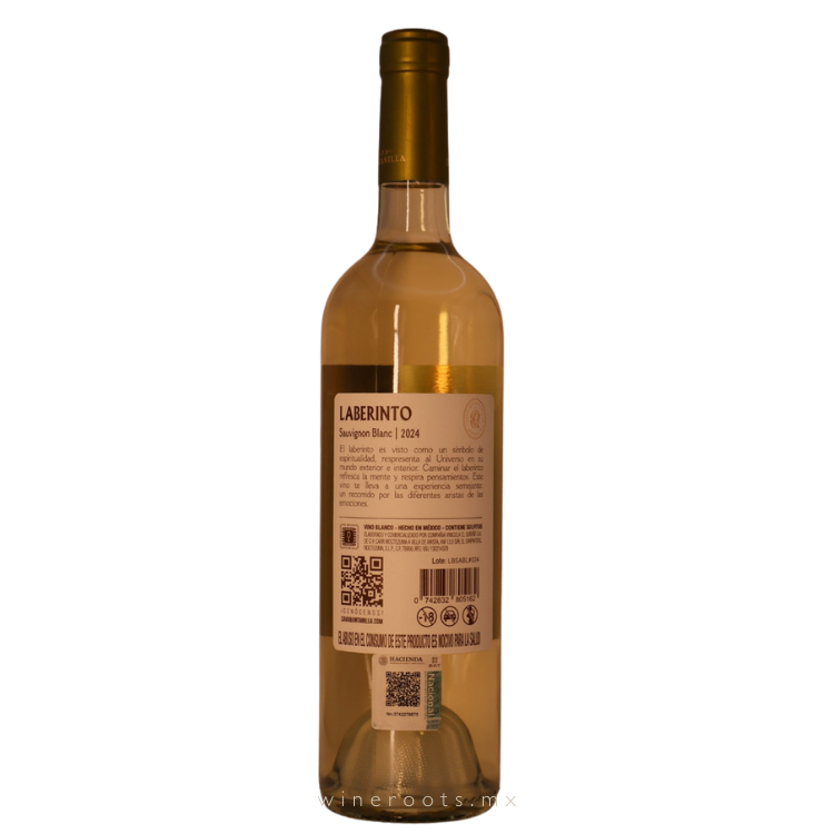 Vino Blanco Laberinto Sauvignon Blanc | Cava Quintanilla | San Luis Potosí