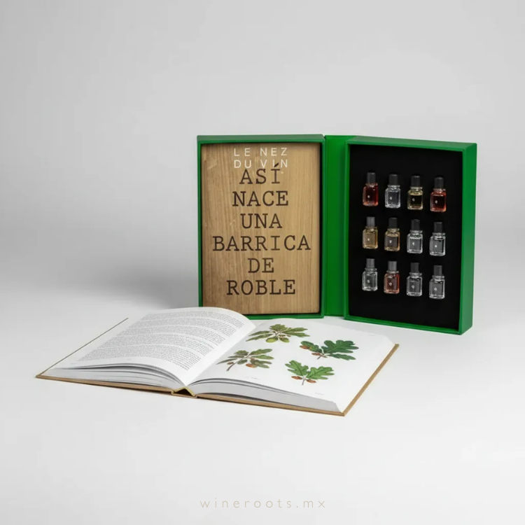 Le Nez du Vin: Estuche de 12 Aromas de Barrica de Roble (Edición en Español)