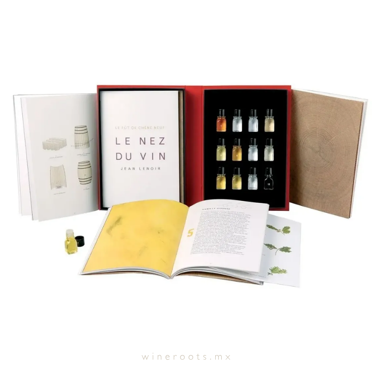Le Nez du Vin: Estuche de 12 Aromas de Vino Blanco y Champagne (Edición en Español)