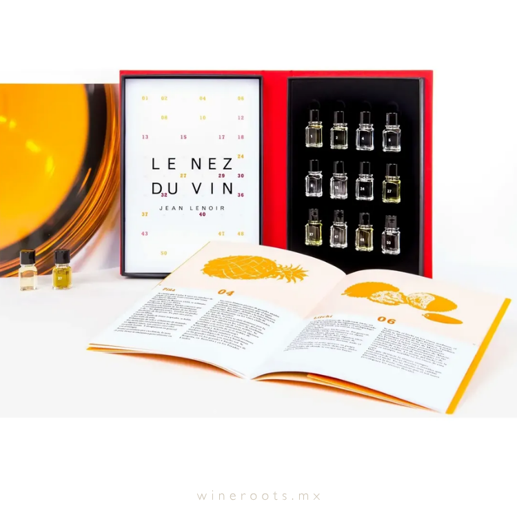 Le Nez du Vin: Estuche de 12 Aromas de Vino Blanco y Champagne (Edición en Español)