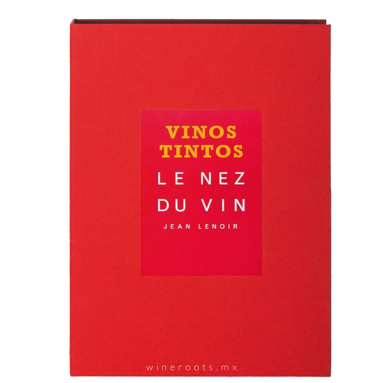 Le Nez du Vin: Estuche de 12 Aromas de Vino Tinto y Libros Guía (Edición en Español)