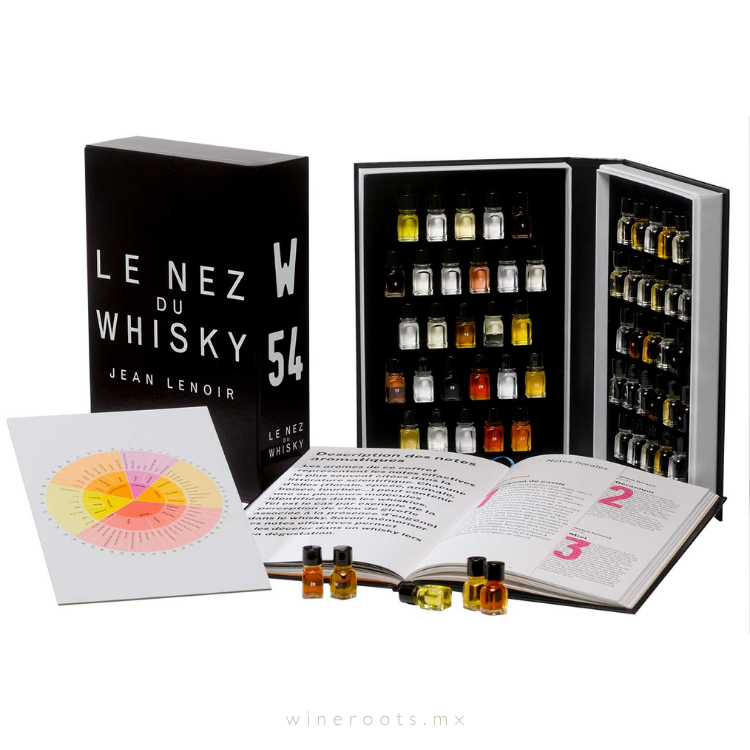 Le Nez du Whisky: Estuche de 54 Aromas y Libro Guía (Edición Inglés / Francés)