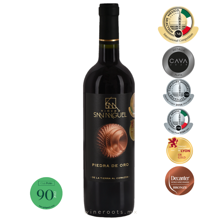 Piedra de Oro, Vino Tinto, , Cabernet Sauvignon y Malbec | Viñedo San Miguel