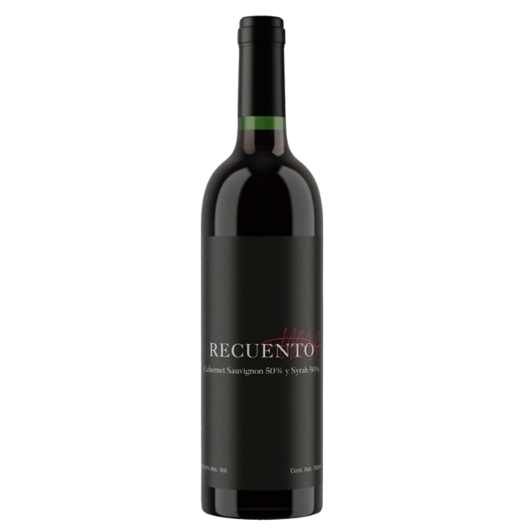 Recuento, Vino Tinto, Cabernet y Syrah | CR Vinos