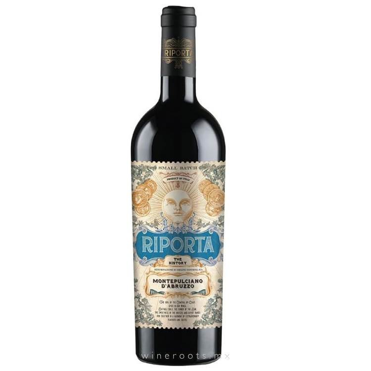 Vino Tinto Italiano Riporta Montepulciano d’Abruzzo 2024 | 750 ml