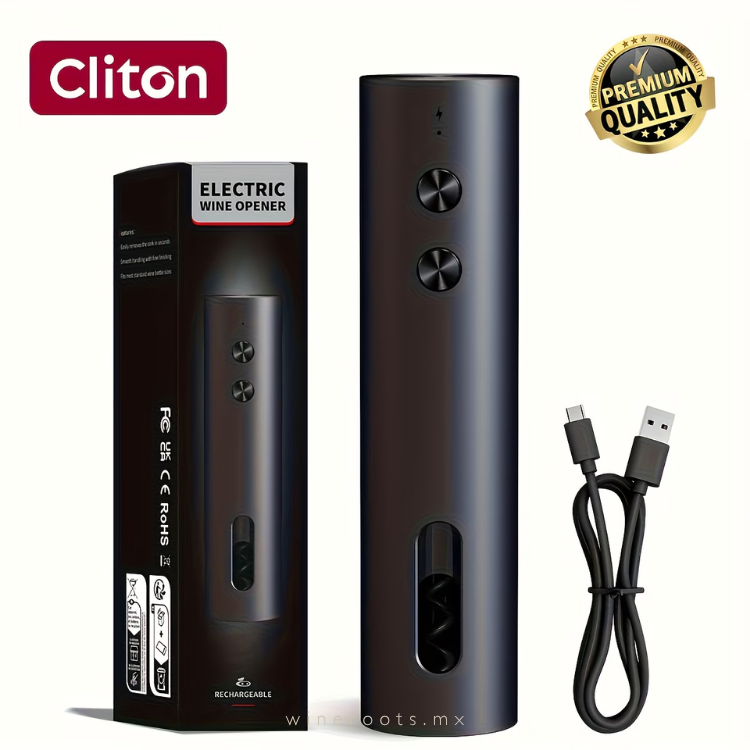Kit de Sacacorchos Eléctrico Recargable CLITON