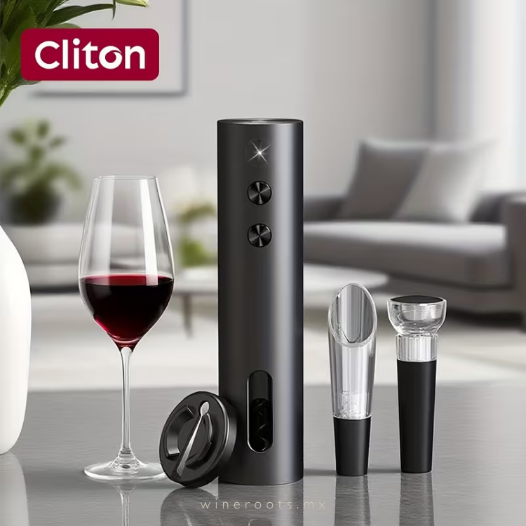 Kit de Sacacorchos Eléctrico Recargable CLITON