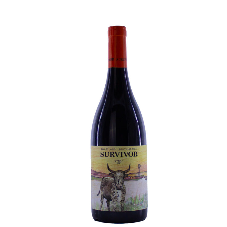 Vino Tinto Survivor Wines Syrah - Swartland Sudáfrica