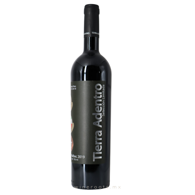 Vino Tinto Tierra Adentro Malbec 2019 | Zacatecas, México | 12 meses de barrica