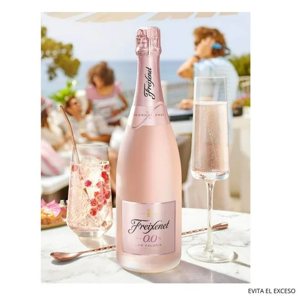 Vino Espumoso Freixenet Rosado Alcohol Free 750 Ml