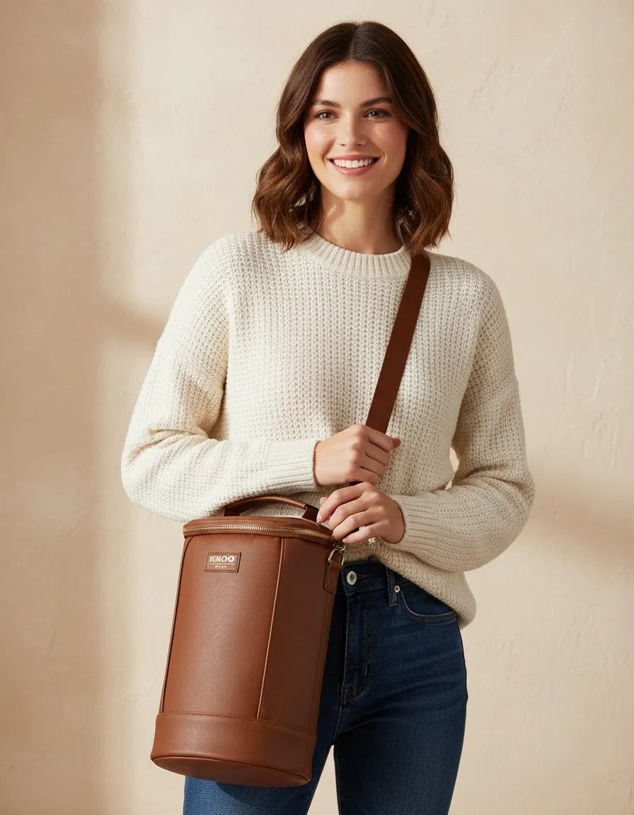 Igloo Wine Tote Bolsa Térmica Para Vino Portátil