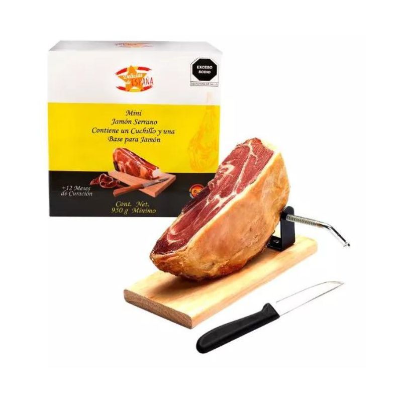 Mini Jamón Serrano 950gr | Delicias de España