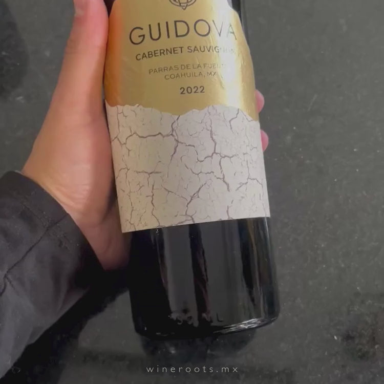 Vino Tinto Guidova Cabernet Sauvignon | Valle de Parras, Coahuila | 750 ml