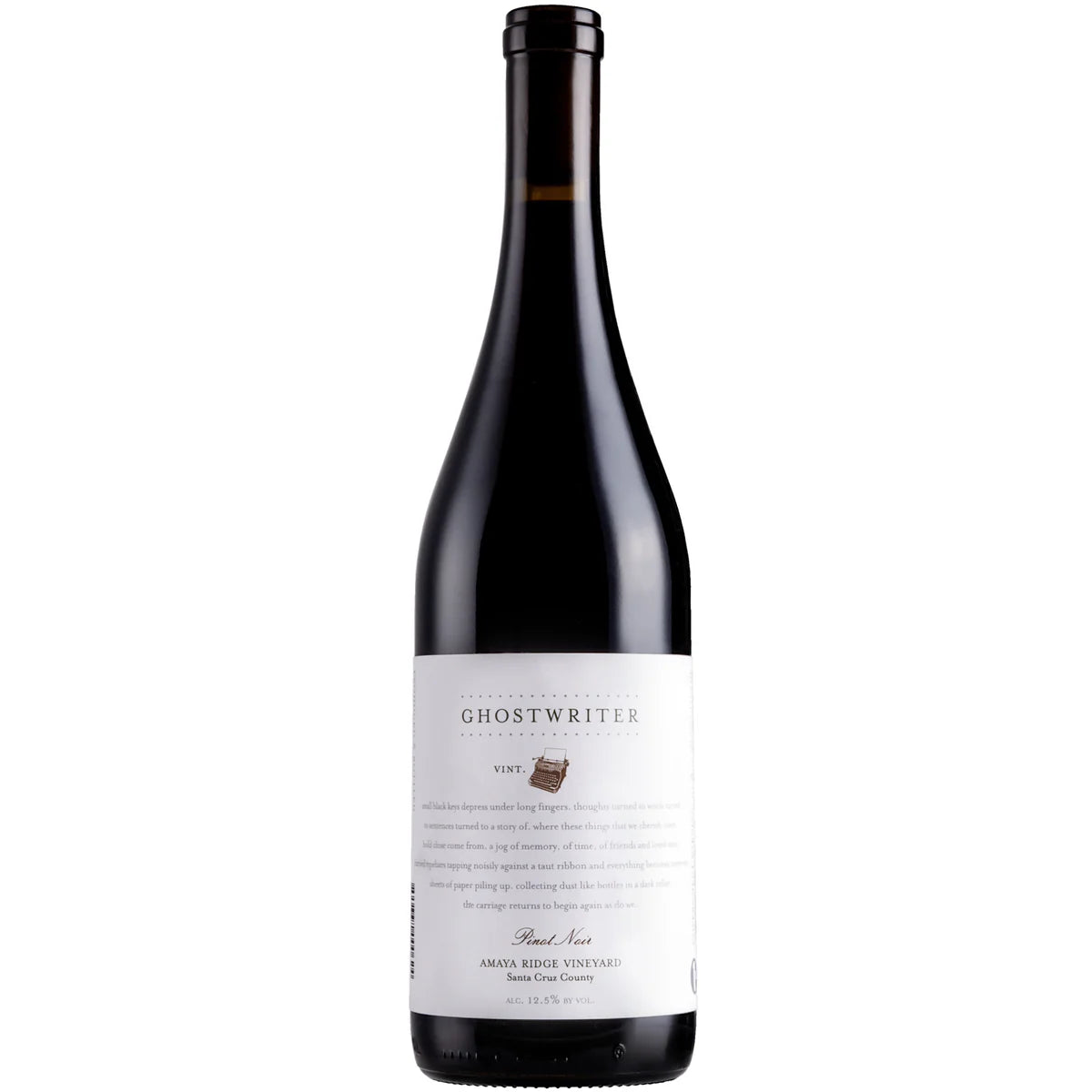 Ghostwriter, Pinot Noir, Vino Tinto | Amaya Ridge, California